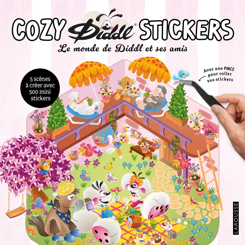 Cozy Diddl Stickerboek - ruim 500 stickers - Alain Boyer