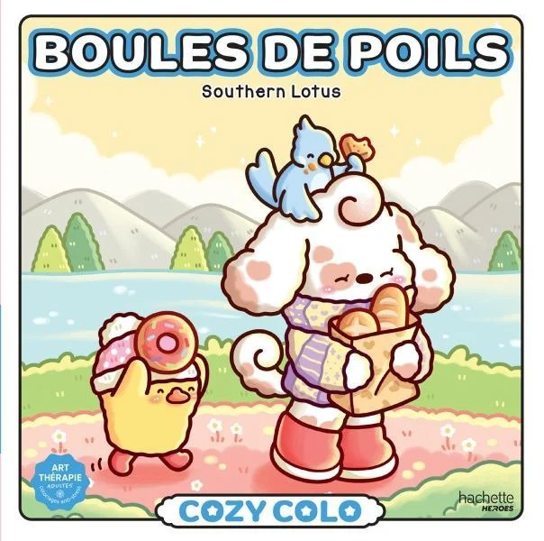 Kleurboek Cosy Colo - Boules de poils - Southern Lotus