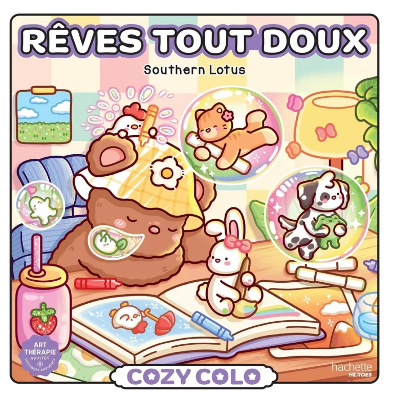 Kleurboek Cosy Colo - Southern Lotus - Rêves tout doux
