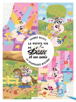 La petite vie de Diddl et ses amis - Colo mystère: 30 Coloriages mystère