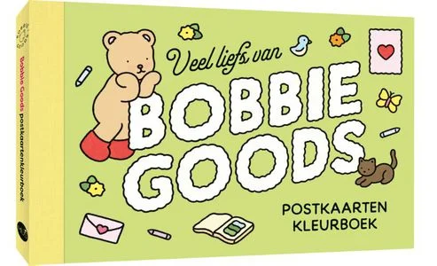 Kleurboek Bobbie Goods postkaarten
